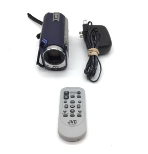 JVC Everio GZ-MG630AU 60GB HDD Camcorder Blue With Accessories - Picture 1 of 10