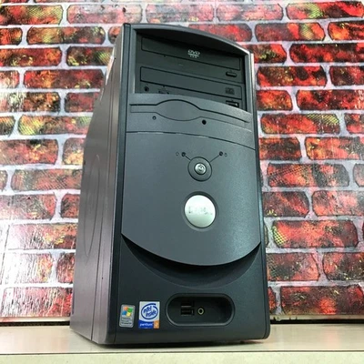Dell Dimension 2400 ATX PC Pentium 4 2.20GHz 512MB RAM No HDD (Retro Gaming) - Image 1 of 4