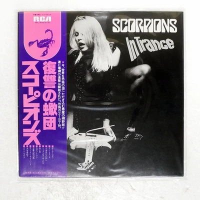 SCORPIONS IN TRANCE RCA RPL3033 Japan OBI INSERT VINYL LP Foto 1 de 3