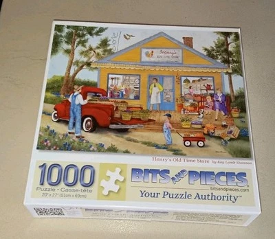 Rompecabezas de 1000 piezas Bits And Pieces Henry's Old Time Store Foto 1 de 4