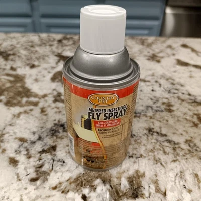 Country Vet Metered Insecticide Fly Spray 6.4 oz Fly, Moth, and Gnat Killer - Image 1 of 2
