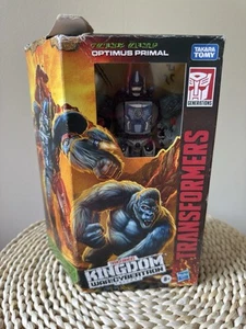 Transformers Kingdom Burning Optimus Primal KD-01 Takara Tomy - Picture 1 of 7