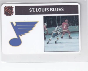 1976/77 POPSICLE..TEAM CARD..ST. LOUIS BLUES..( BILINGUAL )..FREE COMBINED SHIP - Bild 1 von 2