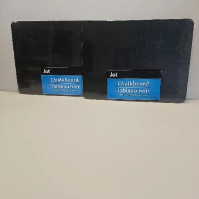 New Set of 2 JOT Chalkboards 7.87"x5.91" - Image 1 of 4