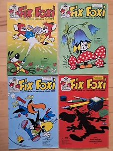 Fix + Foxi Nr.470, 480, 481, 484 - Konvolut 4 Comichefte mit Sammelseiten - Bild 1 von 4