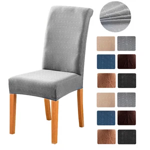 4pcs printed chair cover spandex elastic DiningRoom seat cover family decoration - Picture 1 of 35