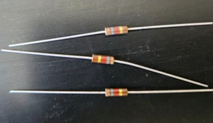 3pcs 1.8k ohm 1/4W 5% Metal Film Precision Axial Resistors ~ NEW ~ - Imagen 1 de 1