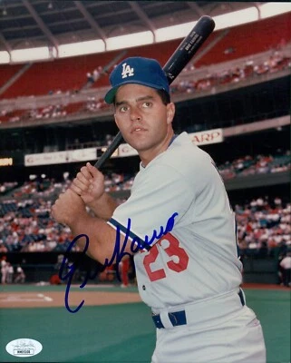 Eric Karros Los Angeles Dodgers Signed 8x10 Glossy Photo JSA Authenticated - Image 1 of 2