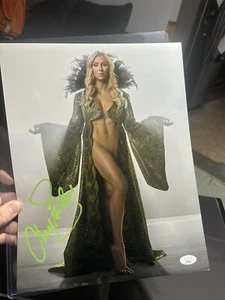 Charlotte Flair 11x14 metallicFULL SIGNATURE jsa Foto signed Funhouse Autogramm - Bild 1 von 2