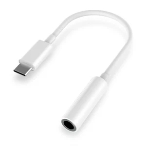 USB C to 3.5 mm Headphone Jack Digital Audio Adapter for Galaxy S20 S20+ S20U - Picture 1 of 10