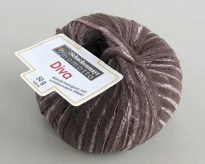Cinta de novedad Schachenmayr diva marrón - Imagen 1 de 1