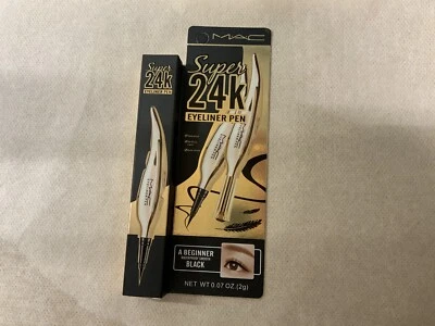 MAC  24-Hour Eyeliner Pen Wasserfest schwarz schnelltrockend - Bild 1 von 3