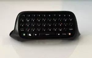 Official Microsoft Xbox 360 Chatpad - Black (FAST FREE POSTAGE) - Picture 1 of 3