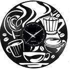 Orologio disco vinile clock orologio da parete   a tema    cucina caffè moka