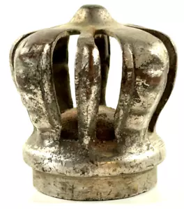MEGA RARE Antique 1900s Briscoe Maxwell Crown Car Radiator Cap hood ornament - Picture 1 of 14