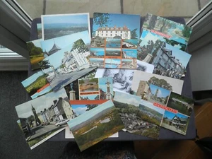 25 Postcards of Mid Wales, Powys, Llandrindod Wells, Machynlleth, Crickhowell - Picture 1 of 9