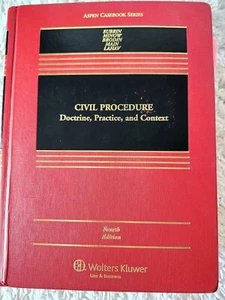 Civil Procedure: Cases and Problems (Aspen Casebook Series) 4th Edition HC.. - Foto 1 di 11