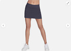Skechers Womens Active Gowalk High Waist Skort Skirt (Dark Blue, Xs) Nwt