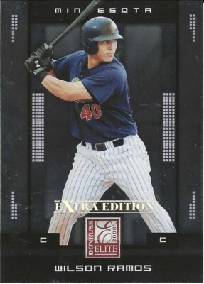 2008 Donruss Elite Extra Edition Baseball - #97 - WILSON RAMOS - Minnesota Twins - Image 1 of 2