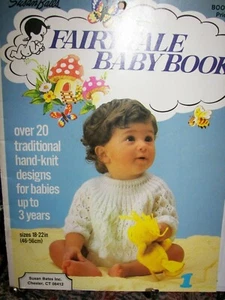 Vintage ~ Susan Bates "Fairy Tale Baby Book" ~ Knitting Pattern Book Only - Picture 1 of 3