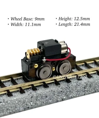 N/HOn30/HOe/009 Tsugawa Super Mini Locomotive Power Drive Chassis NIB H0e O9 - Image 1 of 4