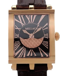 Millage The Dijon Ml0073-B Color Rose Gold Stainless Steel Swiss Watch 4326 - Picture 1 of 15