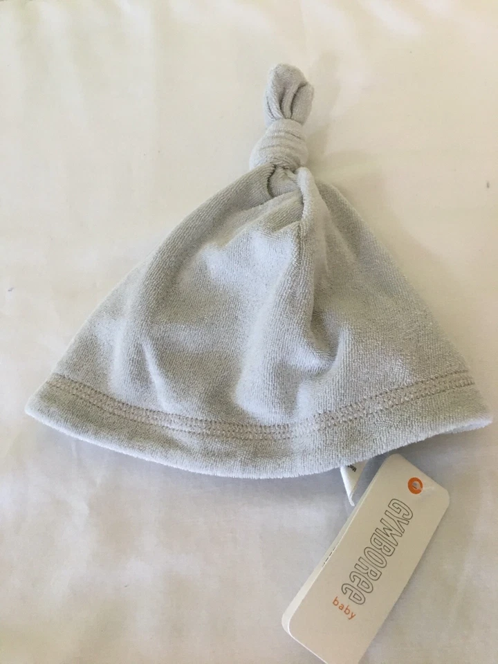 NWT Gymboree Newborn Essential Hat Terry Gray Boy or Girl many sizes - Image 1 of 1
