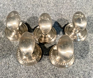5 Emtek vernickelt eiförmiger Attrappe Türknauf 2 3/4" - Bild 1 von 9