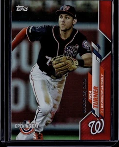 2020 Topps Opening Day TREA TURNER Red Foil #35 - Picture 1 of 2