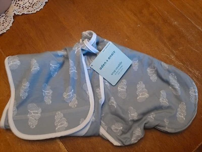 Envoltura fácil Aden + Anais Essentials pequeña 0-3 meses NUEVO gris Foto 1 de 4