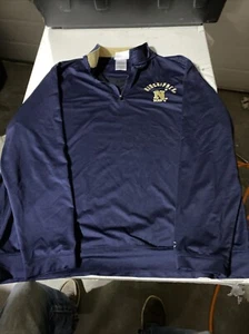 Midshipman Navy 1/4 Zip Pull Over Shirt Xl - Picture 1 of 5