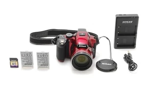 READ [MINT] Nikon COOLPIX P510 16.1MP Compact Digital Camera Red from JAPAN - Picture 1 of 16