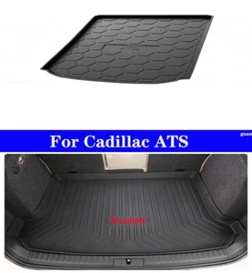 Alfombrilla de goma de cuero para maletero de coche para Cadillac ATS 2013-2019 - Imagen 1 de 10