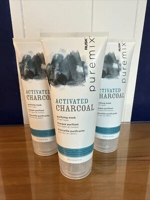 Mascarilla purificadora de carbón activado Rusk Puremix 6 oz Foto 1 de 4