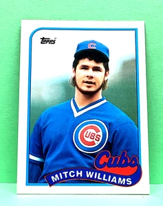Mitch Williams wild thing 1989 Topps traded card - Picture 1 of 1