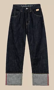 ROY ROGER’S Women’s Jeans W29 Blue Cotton Italy 70th Anniversary $480 MSRP - Picture 1 of 7