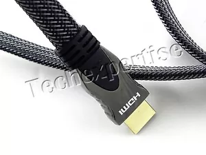 Premium HDMI Cable V2.0 Gold Plated High Speed ARC HEC 3D 4K Ultra HD 0.5m ~ 20m - Picture 1 of 19