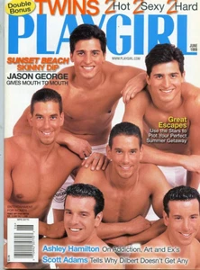 PLAYGIRL MAGAZINE * DOUBLE BONUS * TWINS * JUNE 1999 COLLECTORS ISSUE - Picture 1 of 1
