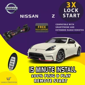 100% Plug & Play Remote Start Factory Activated fits: 2009-2017 Nissan 370Z - Picture 1 of 5