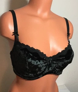 New Victoria's Secret 32D Body Dream Angels Lined Bandeau Black Bra #5612 - Picture 1 of 3