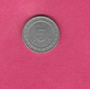 MEXICO MEXICAN KM421 1907 XF-SUPER FINE-NICE CIRCULATED OLD 5 CENTAVO COIN - Picture 1 of 1