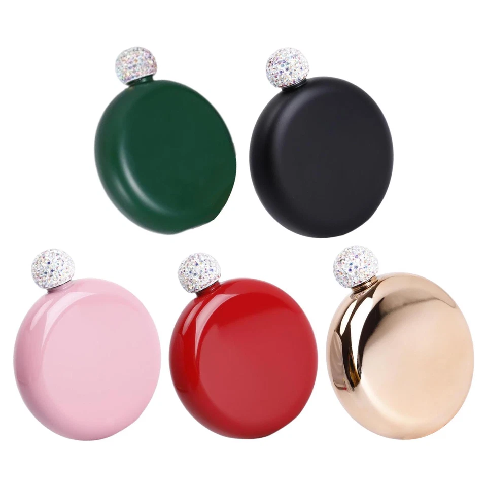 Liquor Pocket Hip Flask Wine Bottle Leakproof for Hiking Hunting Camping - Image 1 of 1