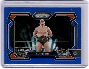 Gunther 2024 Panini Prizm WWE Blue Prizm #50 WWE Raw #102/199 - Imagen 1 de 2