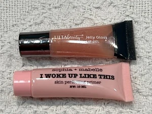 Lot Ulta Beauty Jelly Gloss Lip Gel Starfish and I Woke Up Like This skin primer - Picture 1 of 5
