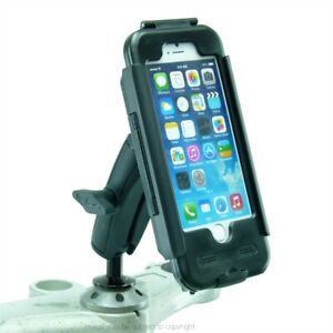 Extended 12mm Stem Bike Mount fits Honda Blackbird / Kawasaki for iPhone SE 2 (2