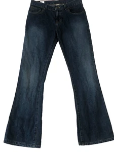 Abercrombie Kids Girls Jeans Size 14 Slim Straight Leg Medium Wash Casual Blue - Picture 1 of 8