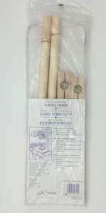 Flex-Lap Scroll Frame Deluxe Hardwood 6 X 12 Needlepoint Cross stitch Quilting - Picture 1 of 4
