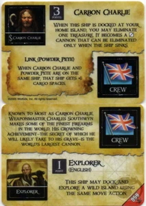 Wizkids Pirates Pocketmodel - Carbon Charlie - Explorer (English) PofSMU 059 C - Picture 1 of 1