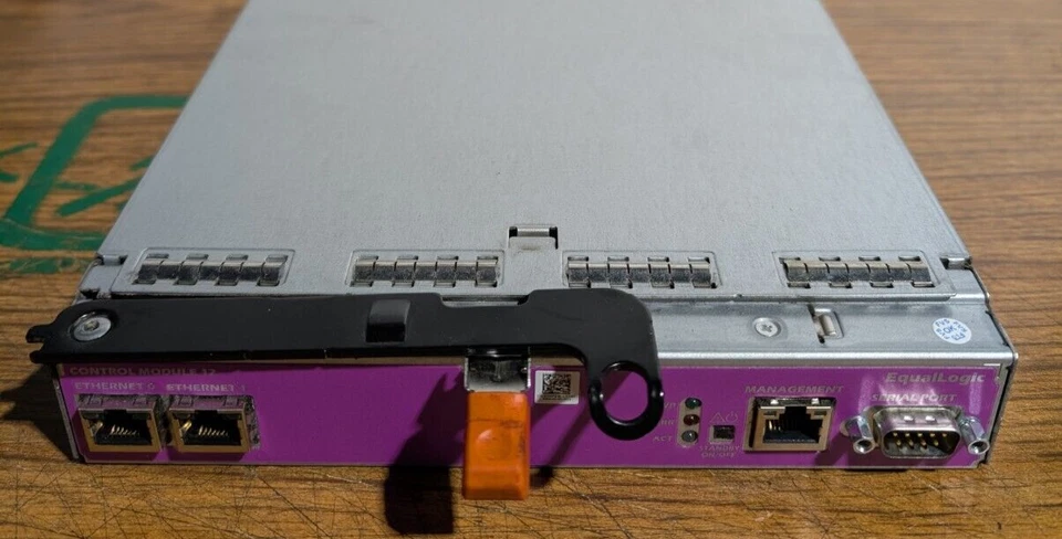 Dell CHWR1 EqualLogic 12 iSCSI 1g Controller Ps4100 HRT01 E09M/E09M001 #Y26 - Image 1 of 4