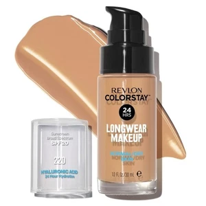 Revlon ColorStay Foundation 220 Natural Beige – Normal/Dry Skin, 24‑Hour Wear - Picture 1 of 11